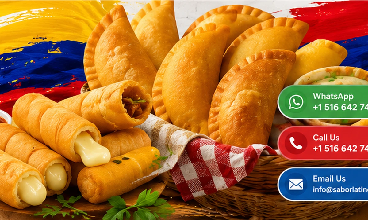 Empanadas, tequeños y productos latinos